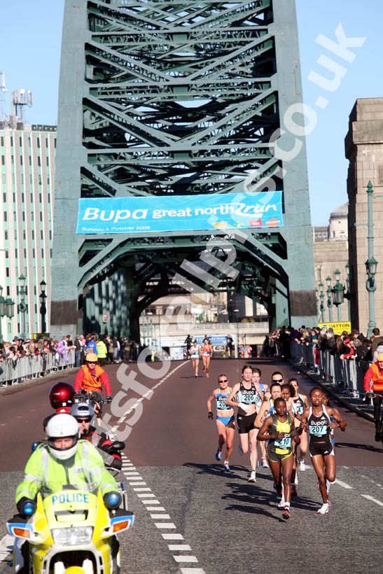 Tyne Bridge, 2008 BUPA Great North Run